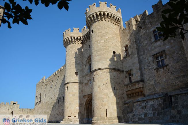 Rhodos stad middeleeuws kasteel Rhodos stad  - Middeleeuwse burcht